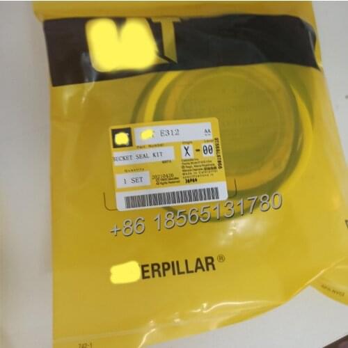 For Caterpillar Bucket Seal Kit CAT 312 E312 E312DL Excavator Hydraulic Bucket Cylinder Oil Sealling NOK SKF Good Quality