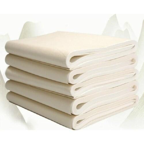 Chinese Xuan Paper 100sheets Brush Meticulous Painting Calligraphy Creation Rice Paper Thicken Chinese Rice Paper Papel Arroz