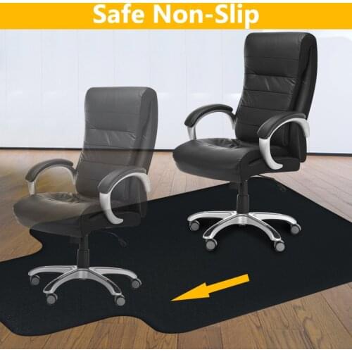 Office Chair Mat for Hardwood Floor 36"x48'' with Lip Transparent Floor Mats for Rolling Chairs Wood/Tile Protection Mat Carpets