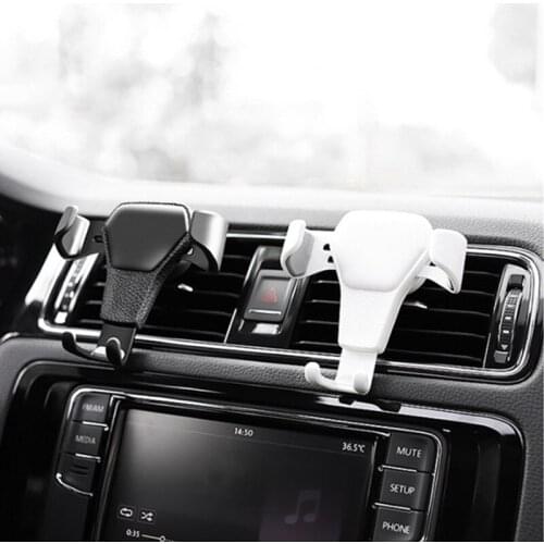 Air Socket Mount Clip Clamp Adjustable Phone Holder Stand For Samsung Huawei Xiaomi Universal Non-slip Car Bracket for iPhone XS