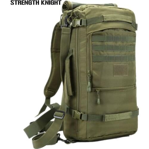 Men Travel Backpack 50L Laptop Backpack Large Capacity Teenager Male Mochila Waterproof Nylon Military Rucksack