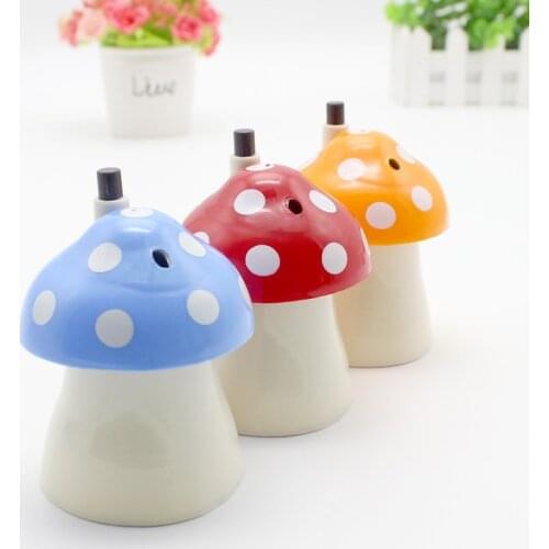 New Arrival Creative House and Mushroom Shaped Automatic Toothpick Holder Pocket Small Toothpick Box