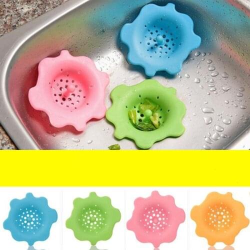 New Bathroom Hair Stopper Plug Home Living Floor Drain Kitchen Food Residue Catcher Sink Bowls Washing Shower Strainer Filter