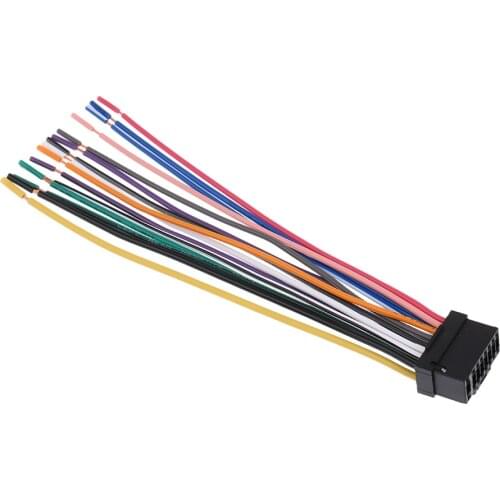 Power Speaker Wire Harness Plug Connector Cable Adapter for Alpine CDA-9887