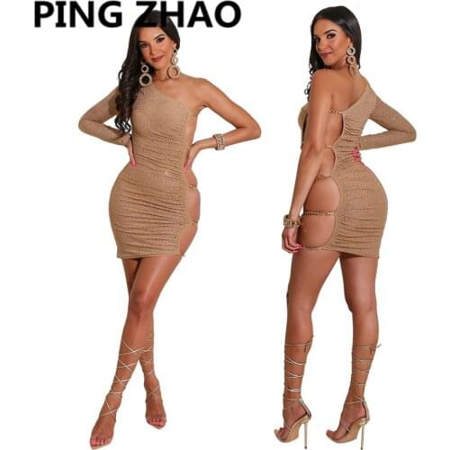 Летние платья с открытыми плечами PING ZHAO China At AliExpress