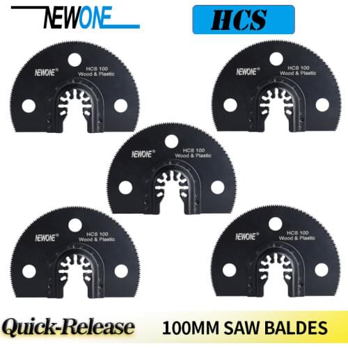 100mm half Circle HCS Quick Release Oscillating Saw Blade fit for Most Brands of Multifunction Electric Power Tool as Fein,TCH