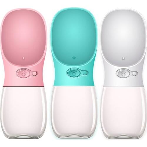 Portable Dog Water Bottle 350/550ML Pet Drinking Cup For Small Large Dog Water Bowl Outdoor Walking Travel Puppy Accessories