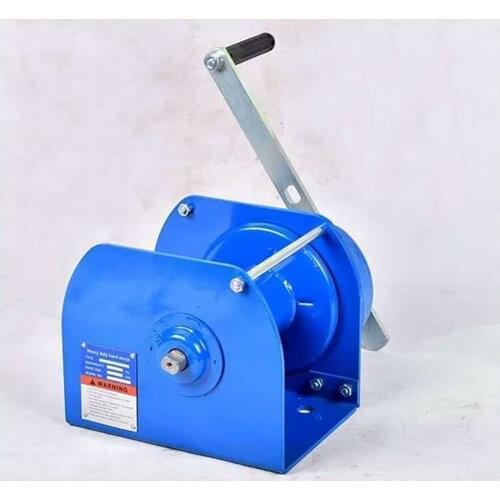 Small hoist Manual winch tractor two-way self-locking heavy-duty winch 1T 2T No rope
