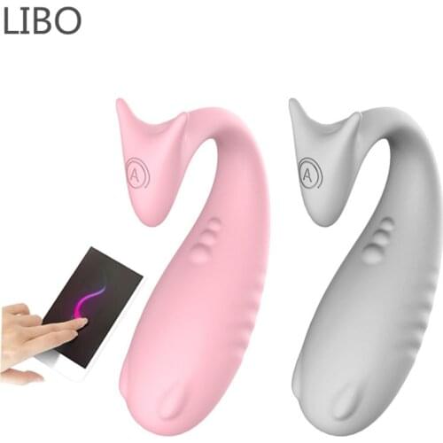 LIBO APP Sex Vibrator Monster Vibrating Egg Mobile phone Remote Control vibrator Toys for women Kegel ball Drop shipping