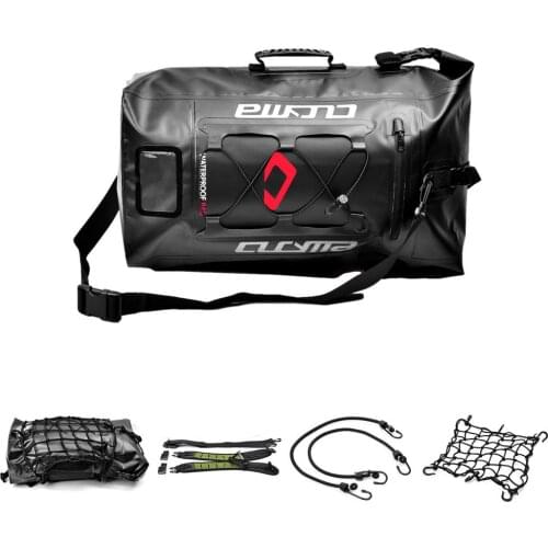 Motorcycle PVC Backpack Waterproof Motorbike Tail Gear Bag Helmet Bag Motorcycle Bag Motorcycle Luggage Bags