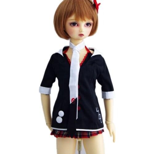 [wamami] 78# Dangan-Ronpa Enoshima Shield Son Uniform/Suit For 1/3 SD AOD DOD BJD Dollfie