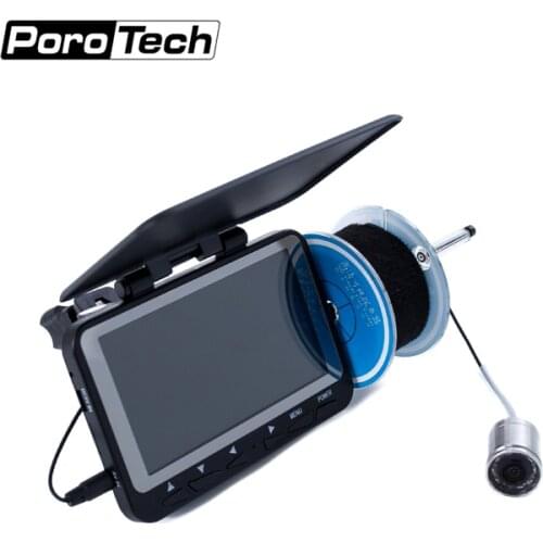 WF06 4.3 Inch 15m 1000TVL Underwater Fish Finder Fishing Camera 8pcs Infrared LED Fishfinder Ice Fish Camera kit free shipping