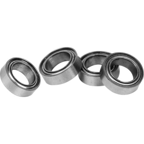 10pcs Miniature Sealed Metal Shielded Metric Radial Ball Bearing Model: MR85-ZZ 5x8x2.5Mm