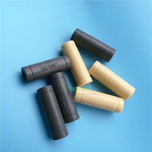 4pcs 8x15x45mm Solid Polymer LML8UU Linear Bearings Bushing LM8LUU 8MM Prusa for Mendel DIY CNC machine