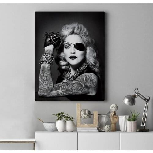 5D DIY Diamond Painting Black and White Singer Pictures Diamond Embroidery Sale Cross Stitch Mosaic Home Decorative