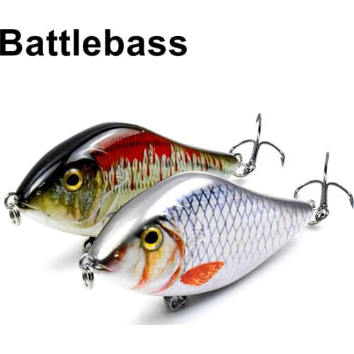 BATTLEBASS 2021 NEW 100MM 45G Slow Sinking Jerkbait Fishing Lure Slider Swim Action Hard Body Jerk Bait for Pike Musky Fishing