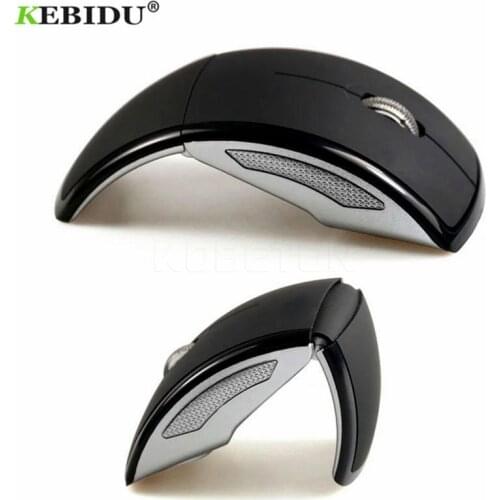 Kebidumei 2.4GHz Wireless Mouse USB 2.0 Receiver Super Slim Mini Cute Optical Wireless Mouse USB Right Scroll Mice for Laptop PC