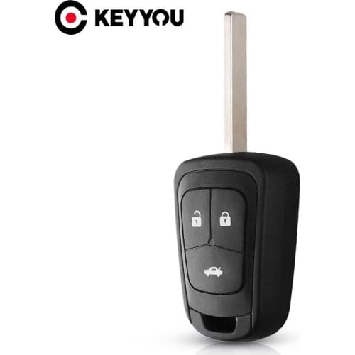 KEYYOU Car Key Shell Csse Cover For Chevrolet Camaro Sonic Cruze Malibu Volt Spark Equinox Key Fob Case Car Accessories