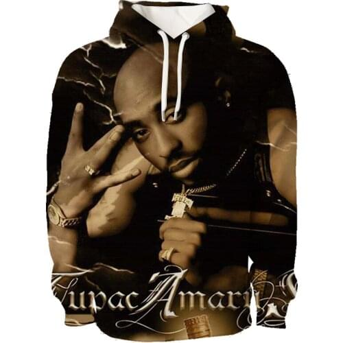 Men 2Pac Tupac Hoodie Newest Unisex Fashion Long Sleeve 3D Printing Hoodies Cool Pullover Tops sell Popular Hoodies