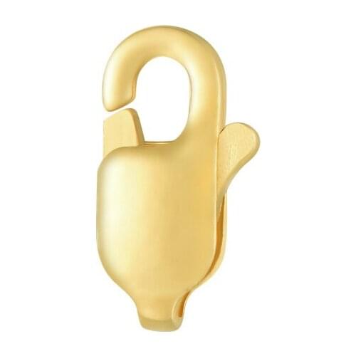 MADALENA SARARA G18K Gold Lobster Clasp Yellow Gold Rose Gold 4*8mm/5*9mm Solid Gold DIY Jewelry Findings