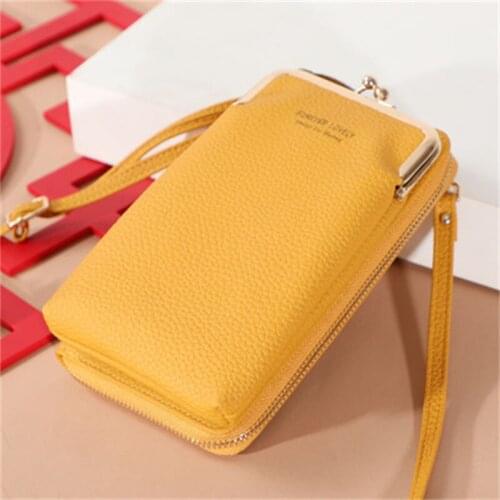 Fashion Small Crossbody Bags Women Mini PU Leather Shoulder Messenger Bag For Girls Clutch Bolsas Ladies Phone Bag Purse Handbag