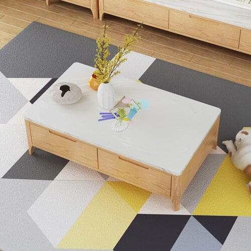 2020 New Creative Pvc Table Cloths Luxury Oilproof Waterproof Table Covers Home Textiles Almofadas Soft Glass Cryatal Board Mats