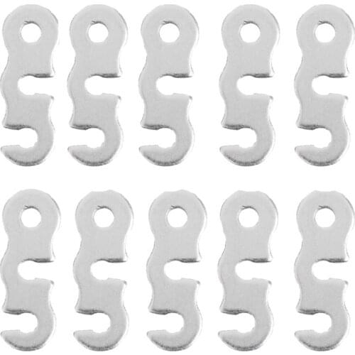 Super Lightweight 10 Pieces Tent/ Awning Guy Line Runners Guyline Rope Lock Tensioners Tools Camping Supplies Tent Accessories