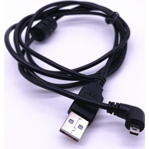 USB Male Plug To Wire 8 Pin Left Angled 90 Degree Plug Camera Data Cable for Nikon CoolPix S230/S3000/S4/S4000/S5/S500/S510/S520