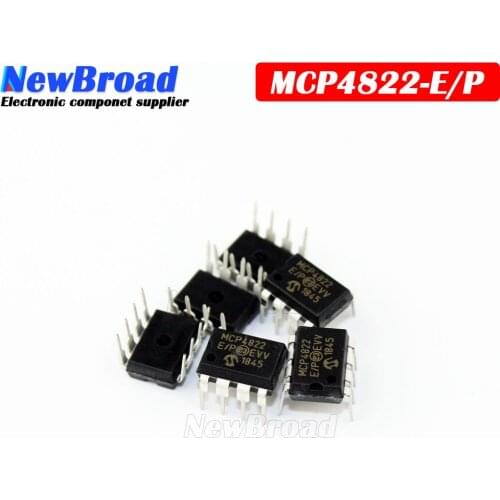 1pcs MCP4822-E/P DIP-8 MCP4822 DIP8 MCP4822E DIP