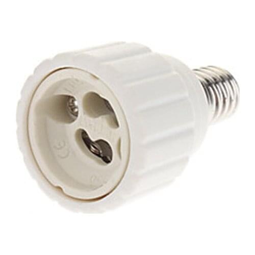 10pcs/lot E14-GU10 Lamp Holder Converter Socket, Lamp Holder Adapter Light Bulb Plug Extender free shipping