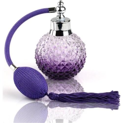 100ml Glass Spray Bitter Dropper Bottle Empty Refillable Perfume Atomizer Long Tassel Spray Bitter Bottle With Air Bag Bar Tools