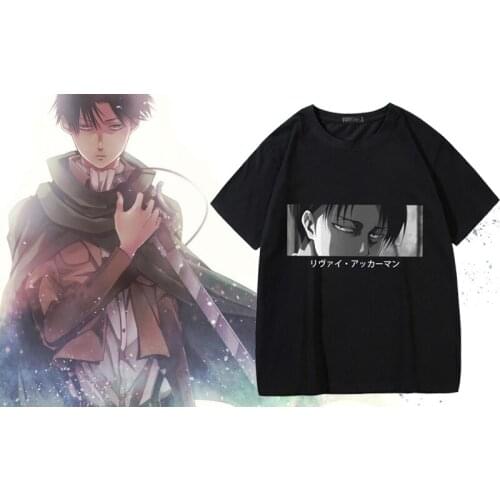 2021 Anime Attack Giant Japanese Eye Print Gothic Harajuku Summer Top Graphic Tees ulzzang Cotton Loose Ladies T-shirt tops y2k