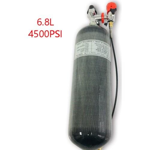 AC168201 Pcp Air Gun 6.8L 4500Psi Cylinder Valve Scuba Cylinder Diving Underwater Gun Speargun Spearfishing Airforce Condor