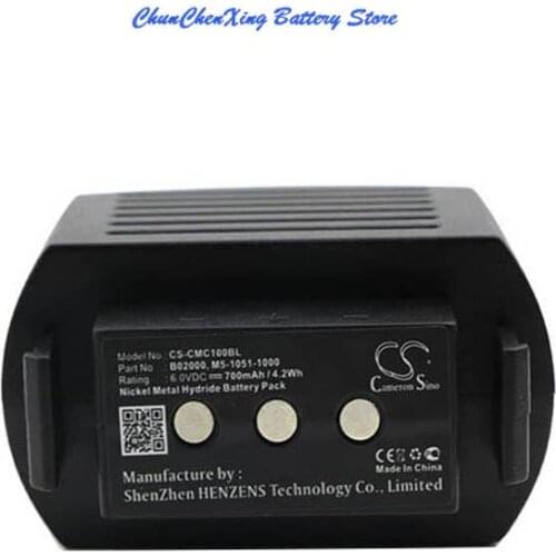 Cameron Sino 700mAh Battery B02000, M5-1051-1000 for Cavotec Microcontrol MC-1000 Transmitt, Microcontrol MC-2000 Transmitt