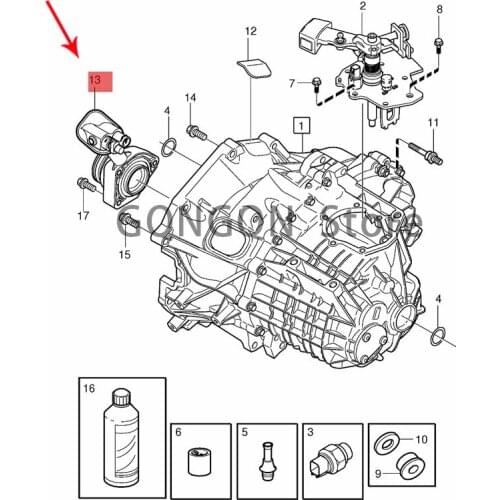 CAR control cylinder 2007-2008vol vov70 s80 control cylinder cylinder block assembly cylinder valve control