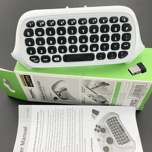 For X-Series S/X 2.4G Wireless Keyboard Controller Remote Control Handle with USB Receiver Games Accessories For XBox One S/X