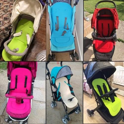 Baby Stroller Seat Cushion Kids Pushchair Car Cart High Chair Seat Trolley Soft Mattress Baby Stroller Cushion Pad Accessories