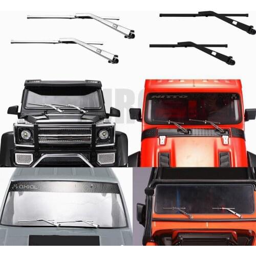 CAPO axial SCX10 JKMAX Wranglers exquisite simulation metal movable wiper for 1/10 1/8 RC tracked vehicle Traxxas TRX-4 TRX-6 J