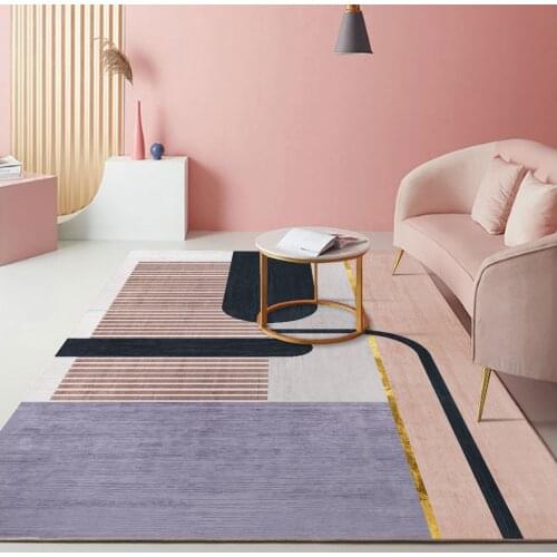 Fashion Light luxury Ins Carpet Office Full Carpet Bedroom Bedside Mats Living Room Coffee Table Non-slip Carpet Wholesale