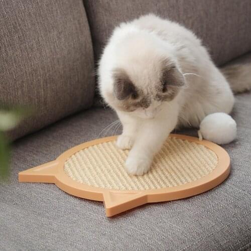 Cat Hanging Scratcher Sisal Claw Toy Mat Interactive Toy For Cat Kitten Bite Claw Training Scratch Board Pad Pet Cat Product