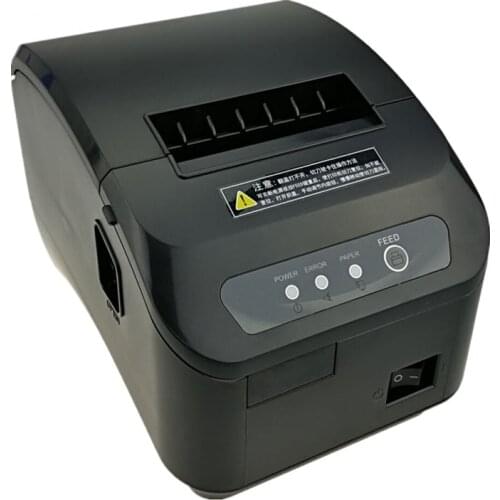 Wholesale High quality pos printer 80mm thermal receipt Small ticket barcode printer automatic cutting machine printer