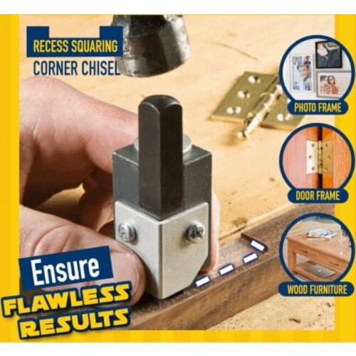 Recess Squaring Corner Chisel Wood Carving Corner Chisel On Wood Square Hinge Recesses Mortising Right Angle Carving Chisel