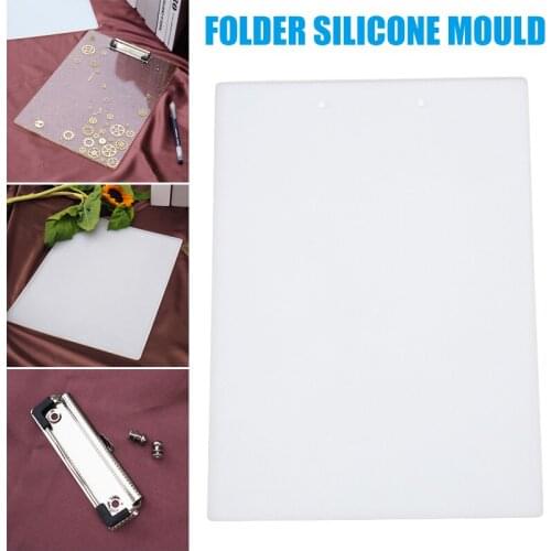 Crystal Epoxy Resin Mold File Folder Casting Silicone Mould DIY Crafts Drawing Board Mould Accessories XIN-Shipping