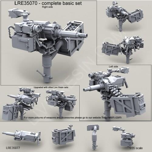 Live Resin LRE-35070 1/35 Mk47 Advanced Lightweight Grenade Launcher