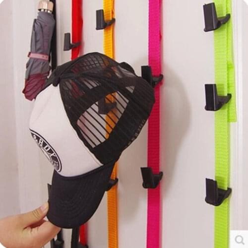 1Pc Baseball Cap Bag Rack Hat Holder Rack Multifunctional Organizer Storage Portable Door Closet Hanger Door Hooks