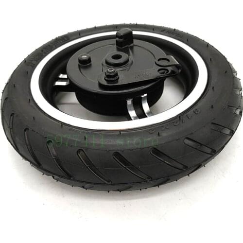8.5 Inch Drum Brake Wheel For ELectric Scooter 8 1/2 x 2 Inflated Wheel With Drum Brake And Axle Brake Cable