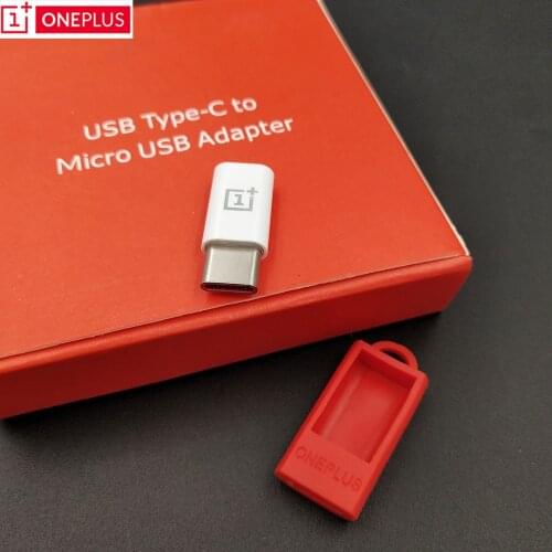 One plus Mobile Phone Adapter Micro USB To Type C Charging Converter For OnePlus 1+ 8 8pro 7T Pro 7 pro 6 6T 5 5T 3 3T With box