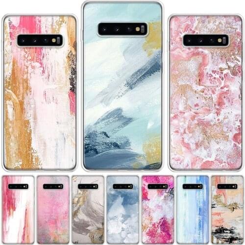 Paint Phone Case For Samsung Galaxy A51 A71 A50 A70 A80 A90 A01 A6 A7 A8 A10 A10S A20S A20E A30 A40 Plus Cover
