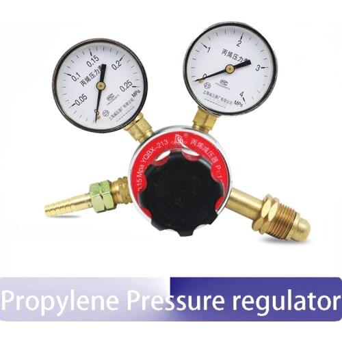 G5/8'' Propylene Reducer Pressure regulator Pressure gauge