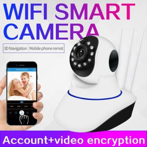 720P WiFi IP Camera Home Security Camera Wireless CCTV Camera Surveillance IR Night Vision Home Security Baby Monitor
